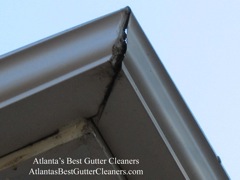 Acworth's Best Gutter Cleaners can repair gutter problems.