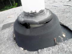 Acworth's Best Gutter Cleaners' Certainteed Certified roofers can replace your cracked and rotted vent boots.
