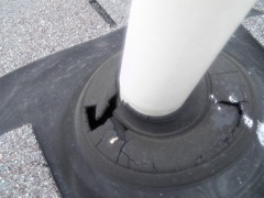 Acworth's Best Gutter Cleaners' Certainteed Certified roofers can replace your cracked and rotted vent boots.