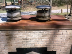 Acworth's Best Gutter Cleaners' Certainteed Certified roofers can install or replace your custom chimney pan.